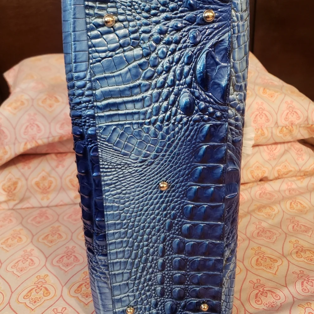 Brahmin Tia Electric Blue Ombre - Picture 6 of 8